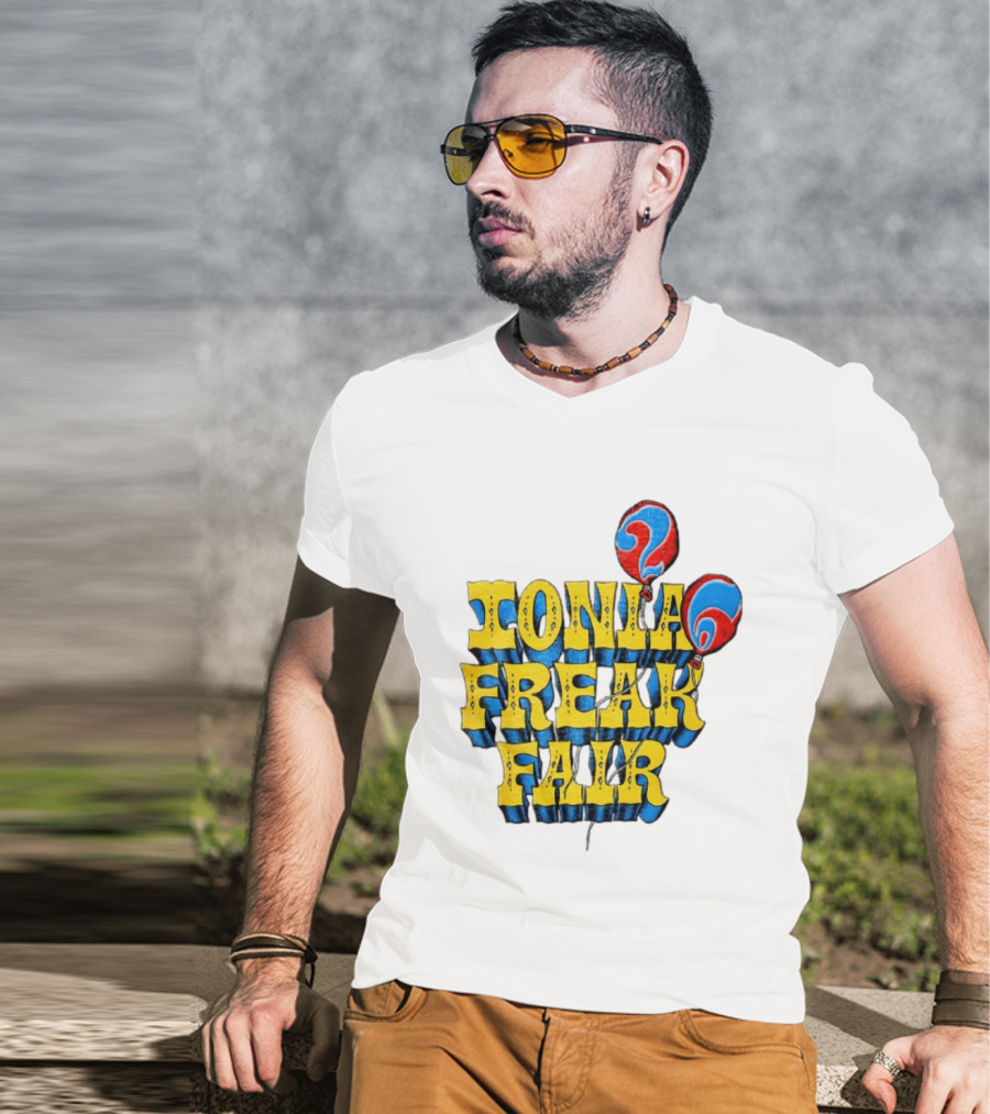 Ionia Freak Fair Colorful Balloon T-Shirt