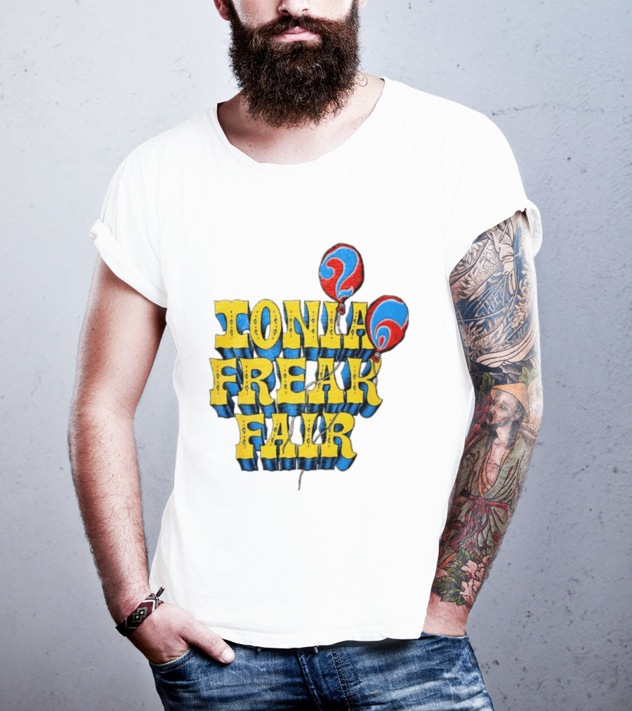 Ionia Freak Fair Colorful Balloon T-Shirt