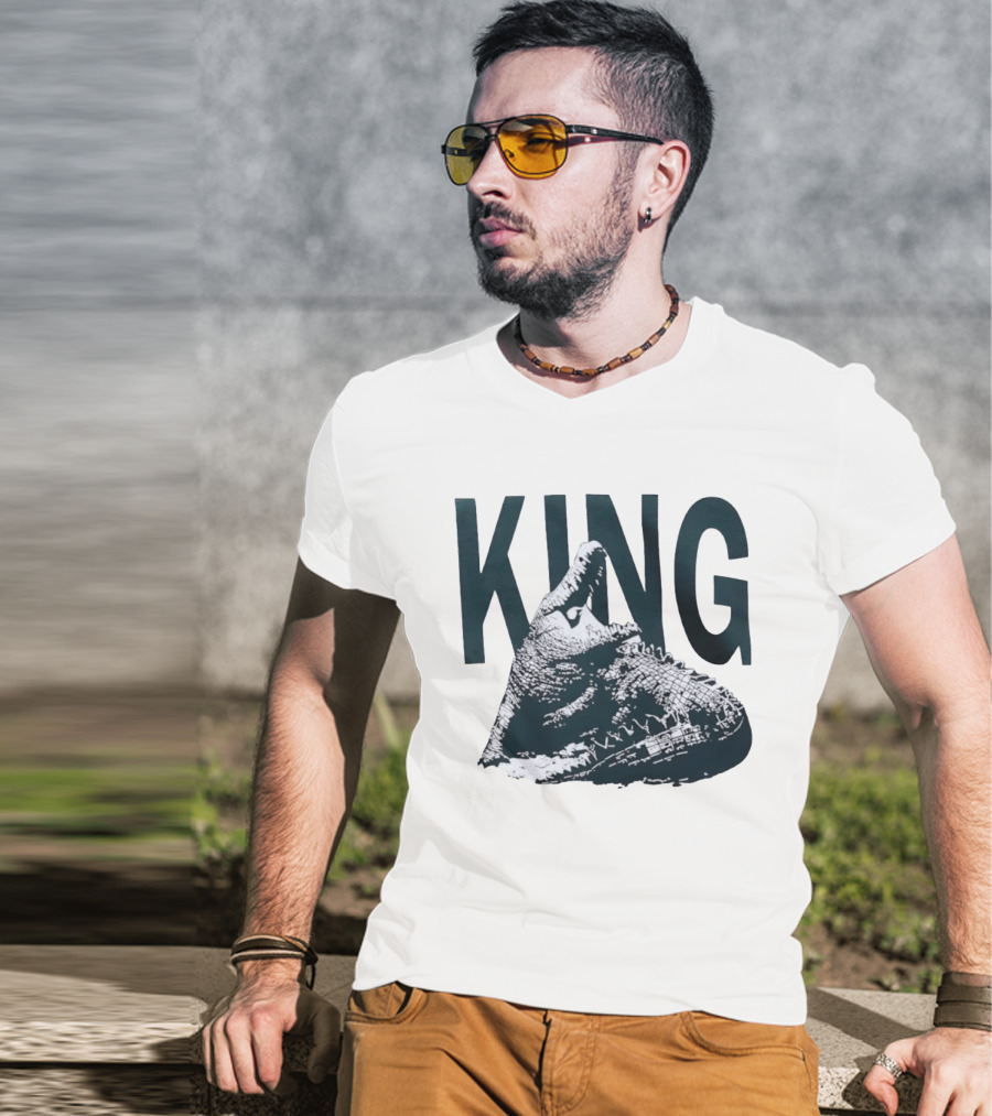 King Alligator Xplorist Wildlife Reptile T-Shirt