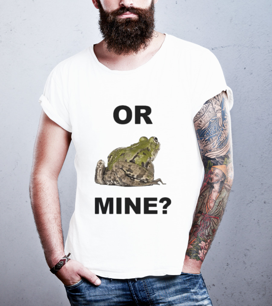 Or Mine Frog Amphibian Nature Wildlife T-Shirt