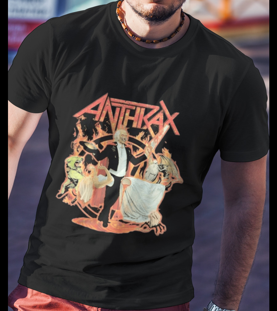Anthrax North America 2026 Tour Cursum Perficio Fiery Album T-Shirt