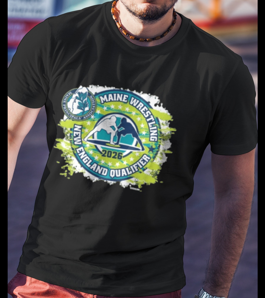 Maine Principals Association Wrestling New England Qualifier 2026 T-Shirt