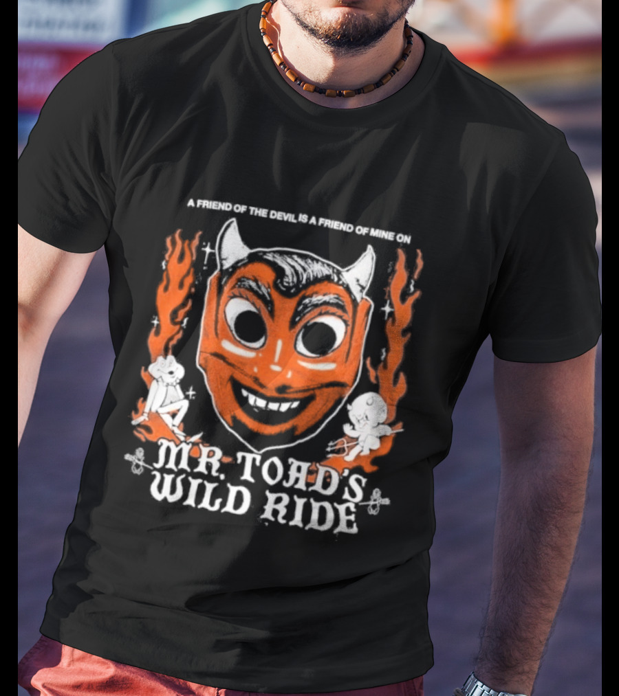 Mr Toad's Wild Ride Devil Friend T-Shirt