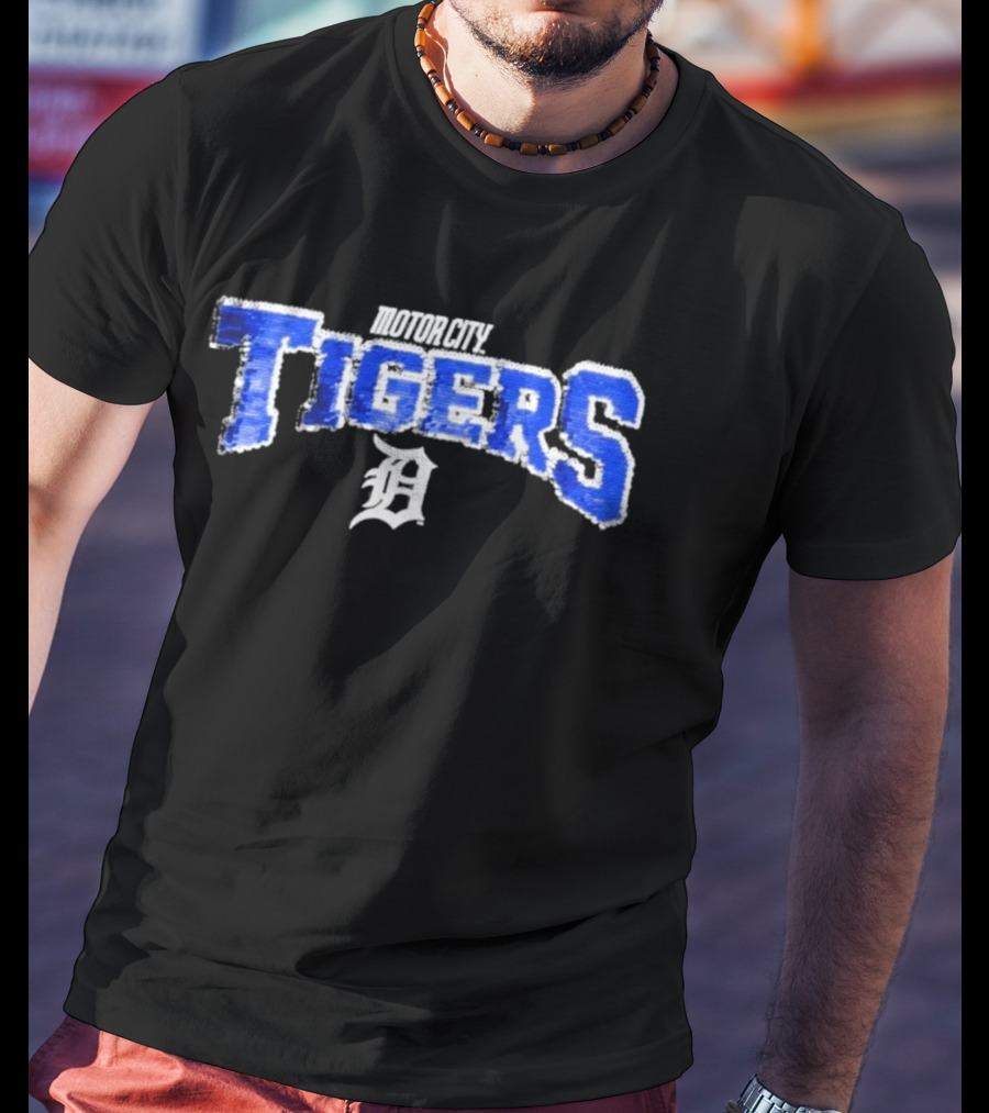 Detroit Tigers Motor City Youth Flip Sequin T-Shirt