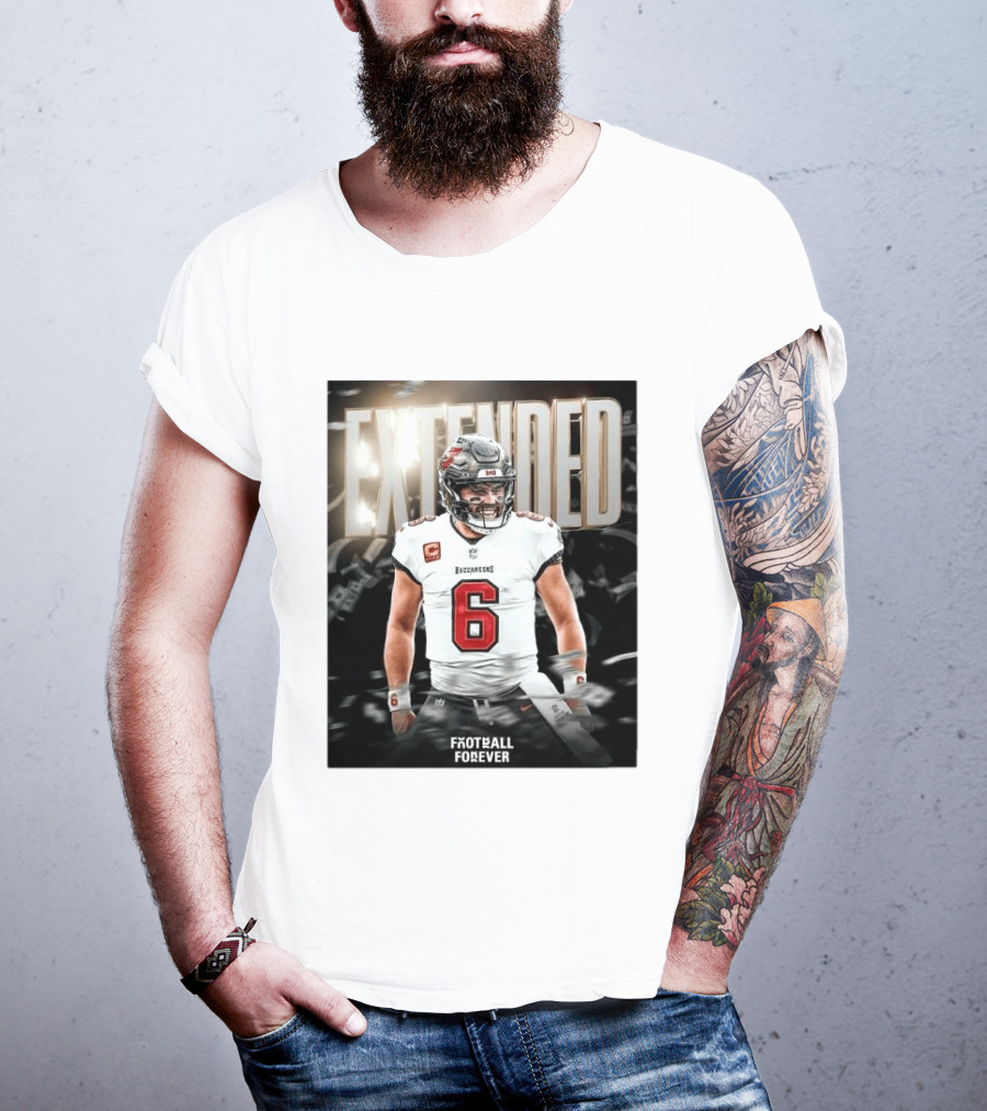 Extended Baker Mayfield Tampa Bay Football Forever T-Shirt