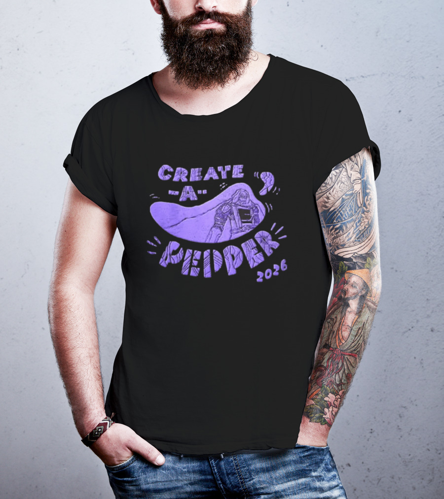 Create A Pepper Doctor Doom Marvel 2026 T-Shirt