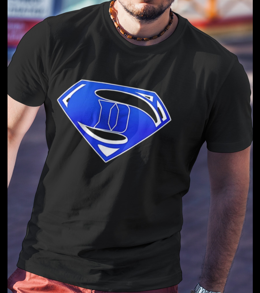 Duke Blue Devils Superman NCAA College Basketball T-Shirt