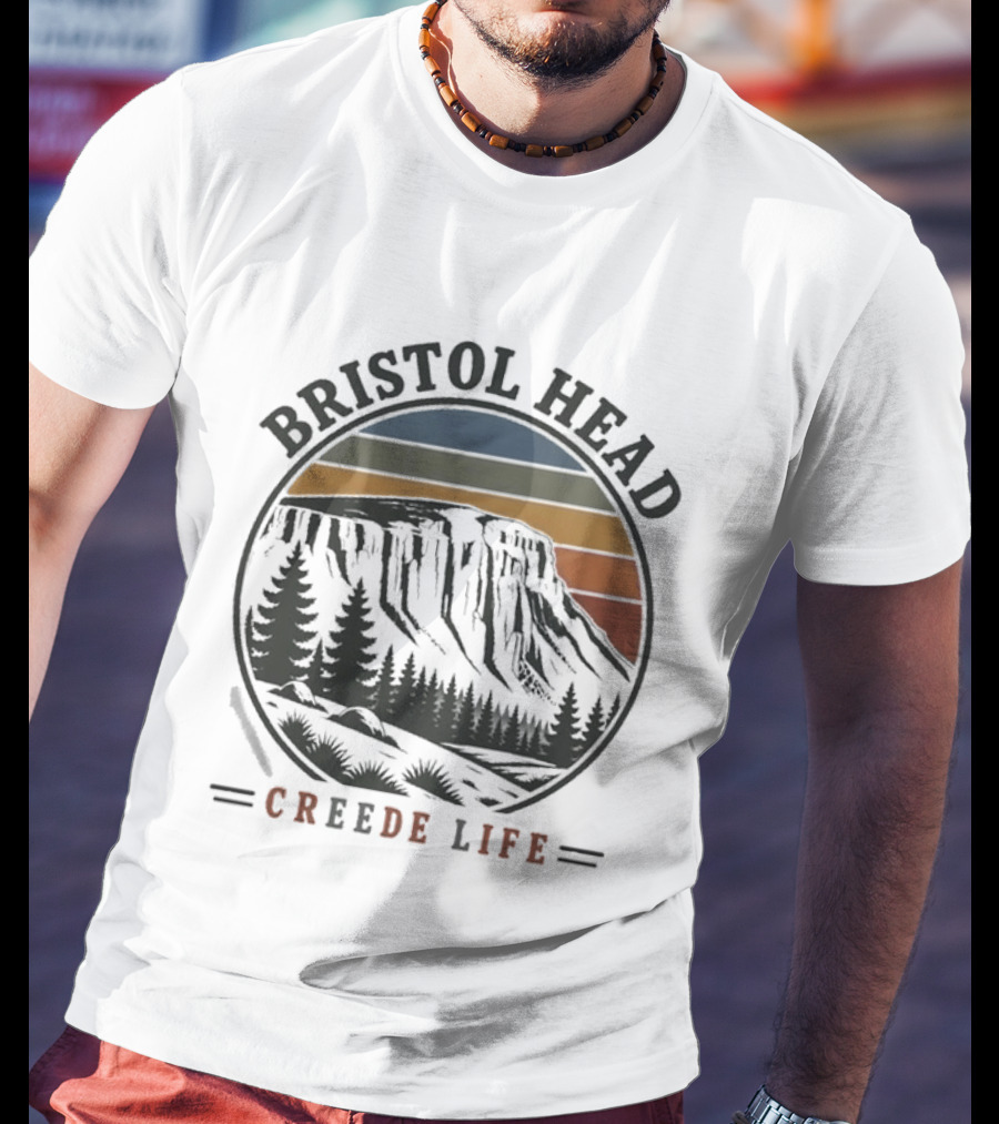 Bristol Head Creede Life Mountain Sunset Scenery T-Shirt