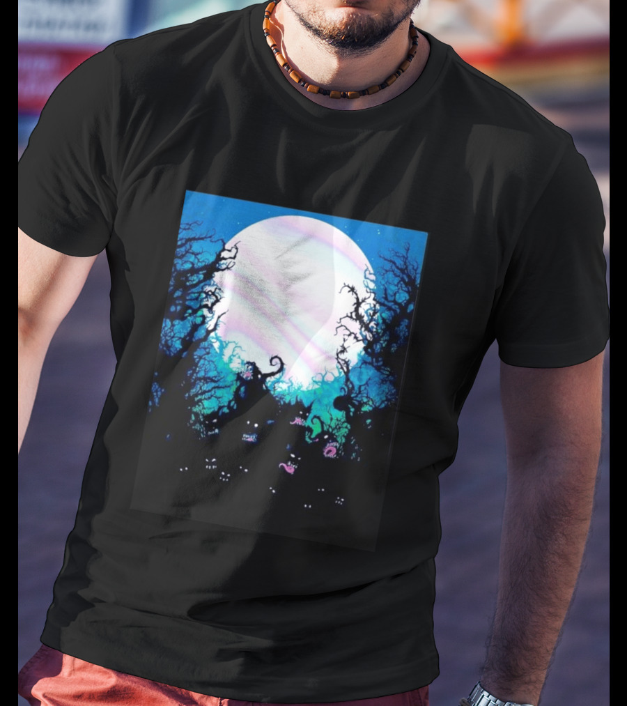 Gallows Orchestra Of Wolves Collection Full Moon Enchanted Forest Creatures T-Shirt