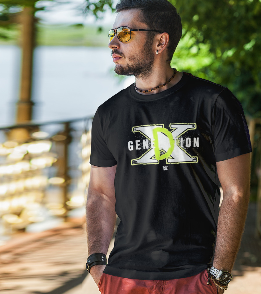 WWE D Generation X DX Generation Wrestling Attitude Era T-Shirt