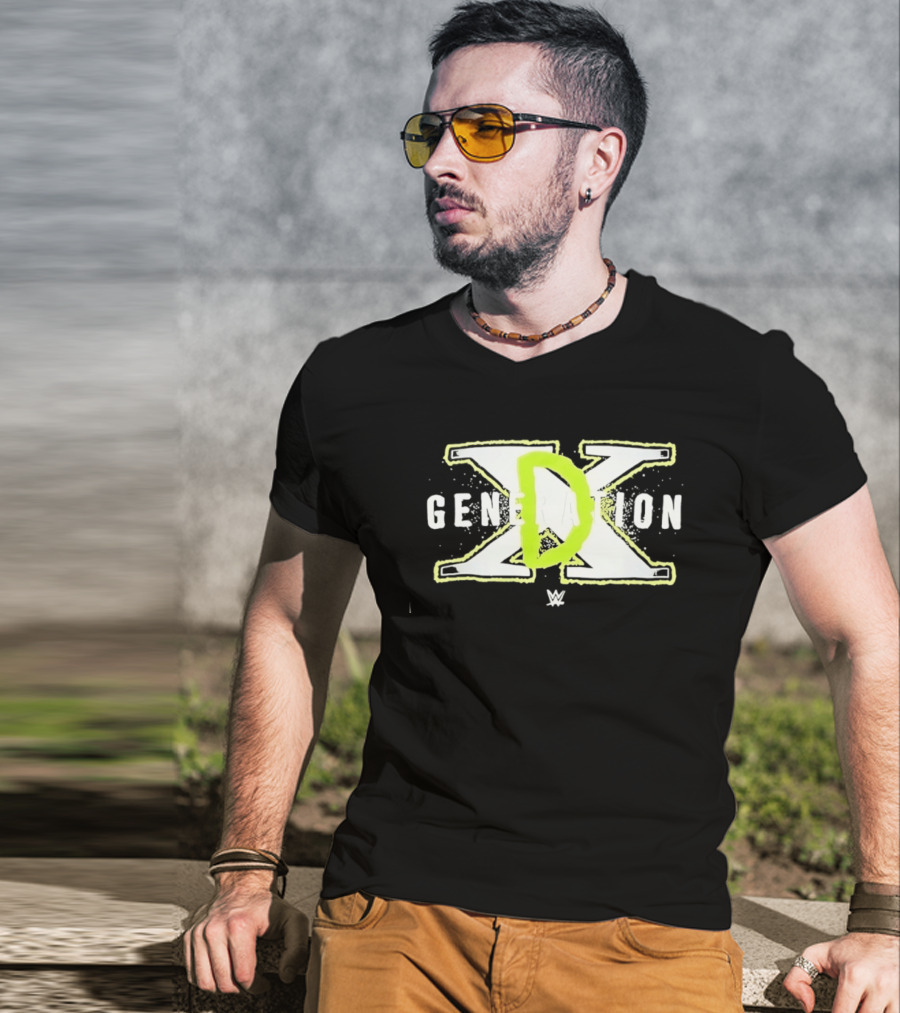 WWE D Generation X DX Generation Wrestling Attitude Era T-Shirt