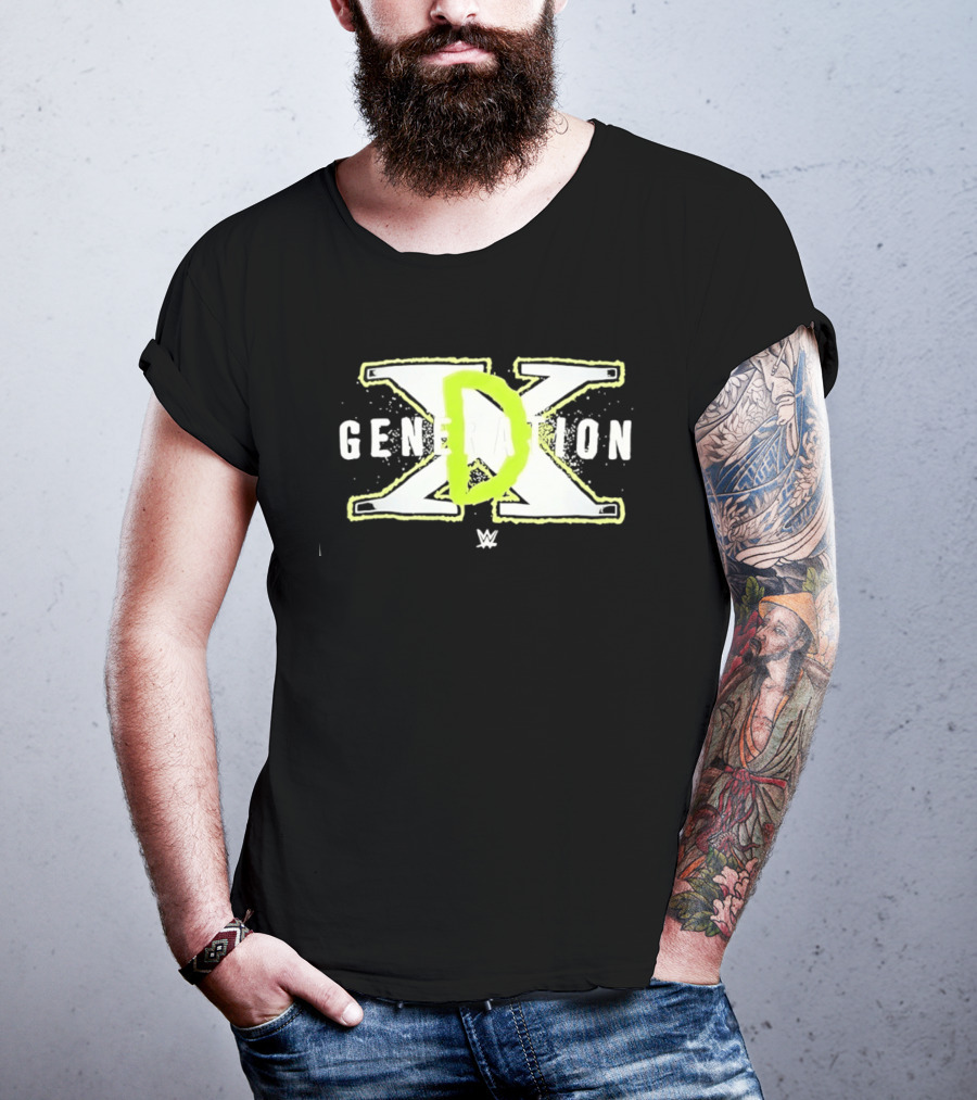 WWE D Generation X DX Generation Wrestling Attitude Era T-Shirt