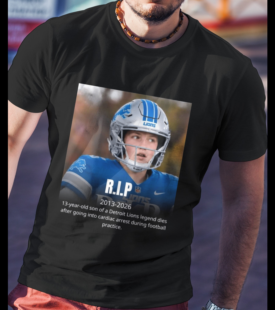 Rip Caden Sorrell Detroit Lions 2013 2026 T-Shirt