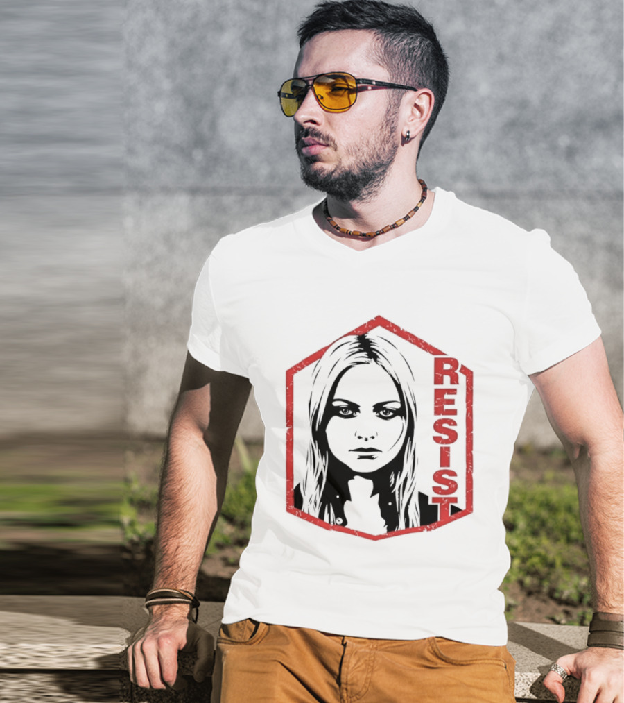 Resist Activism Protest Distressed T-Shirt