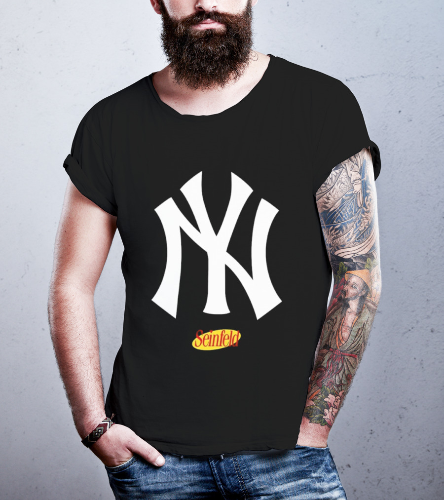 Seinfeld New York Yankees NY TV Show Iconic Collaboration T-Shirt