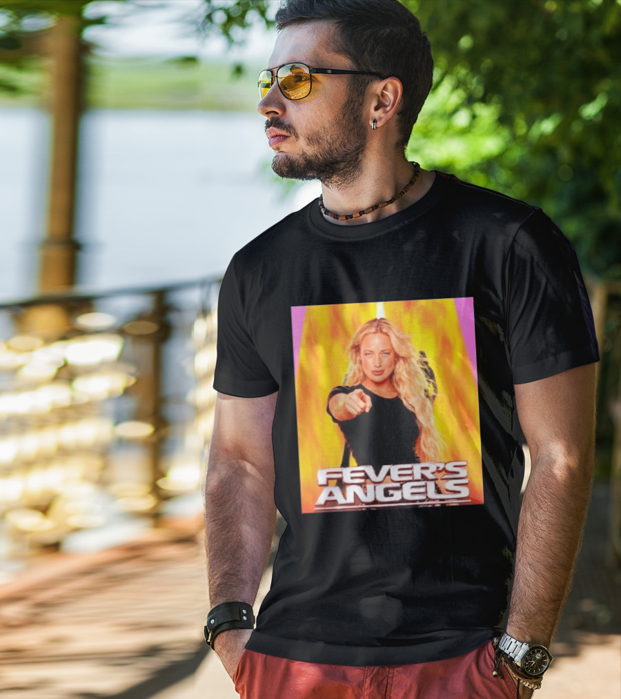 Fever's Angels Full Throttle Action Star Sophie Cunningham T-Shirt