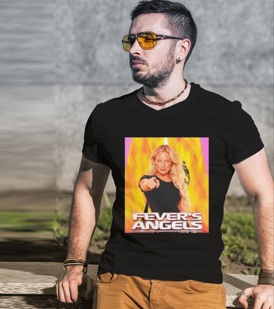 Fever's Angels Full Throttle Action Star Sophie Cunningham T-Shirt