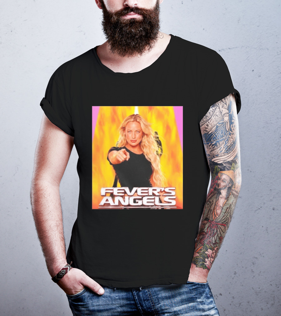 Fever's Angels Full Throttle Action Star Sophie Cunningham T-Shirt