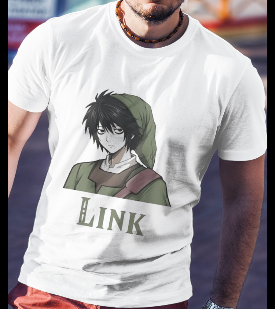 L Lawliet As Link The Legend Of Zelda T-Shirt