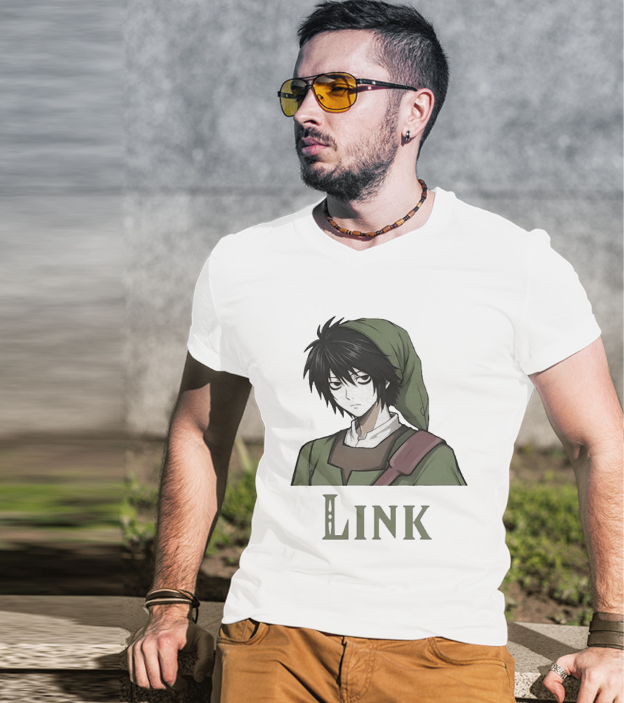 L Lawliet As Link The Legend Of Zelda T-Shirt