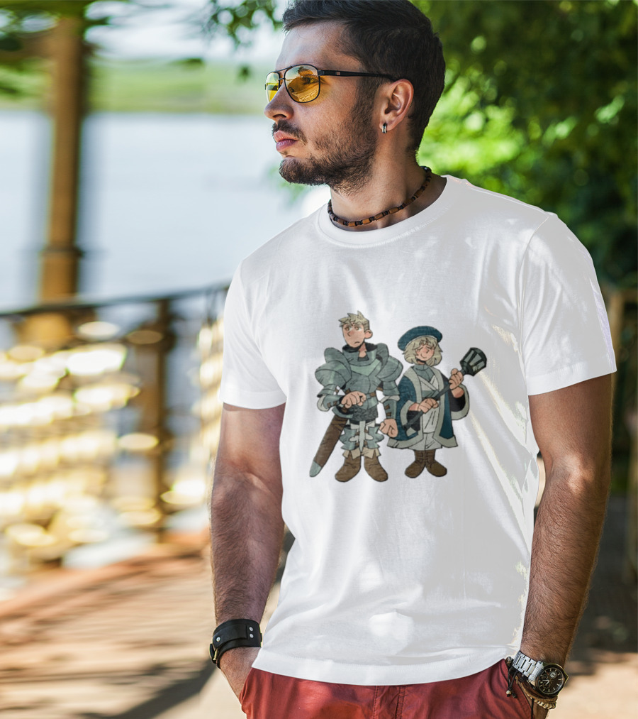 Laios Touden Marcille Donato Characters From Delicious In Dungeon Manga T-Shirt