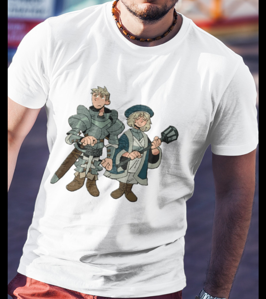 Laios Touden Marcille Donato Characters From Delicious In Dungeon Manga T-Shirt