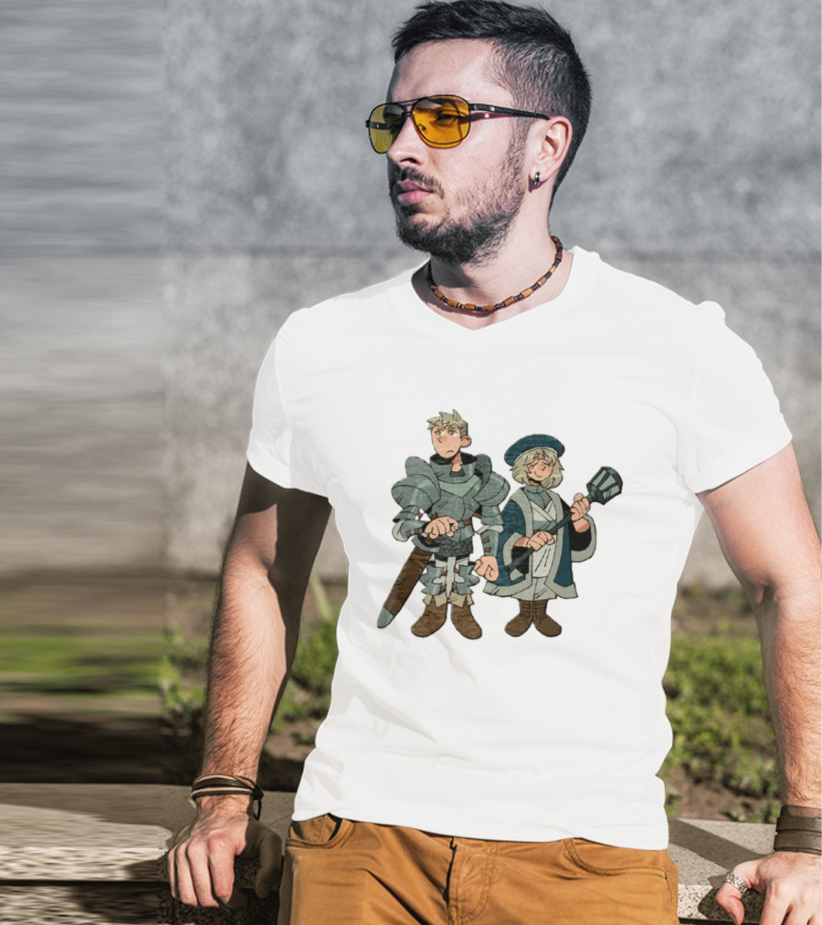 Laios Touden Marcille Donato Characters From Delicious In Dungeon Manga T-Shirt