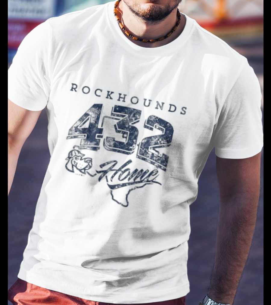 Midland RockHounds 432 Texas Home Baseball Team T-Shirt