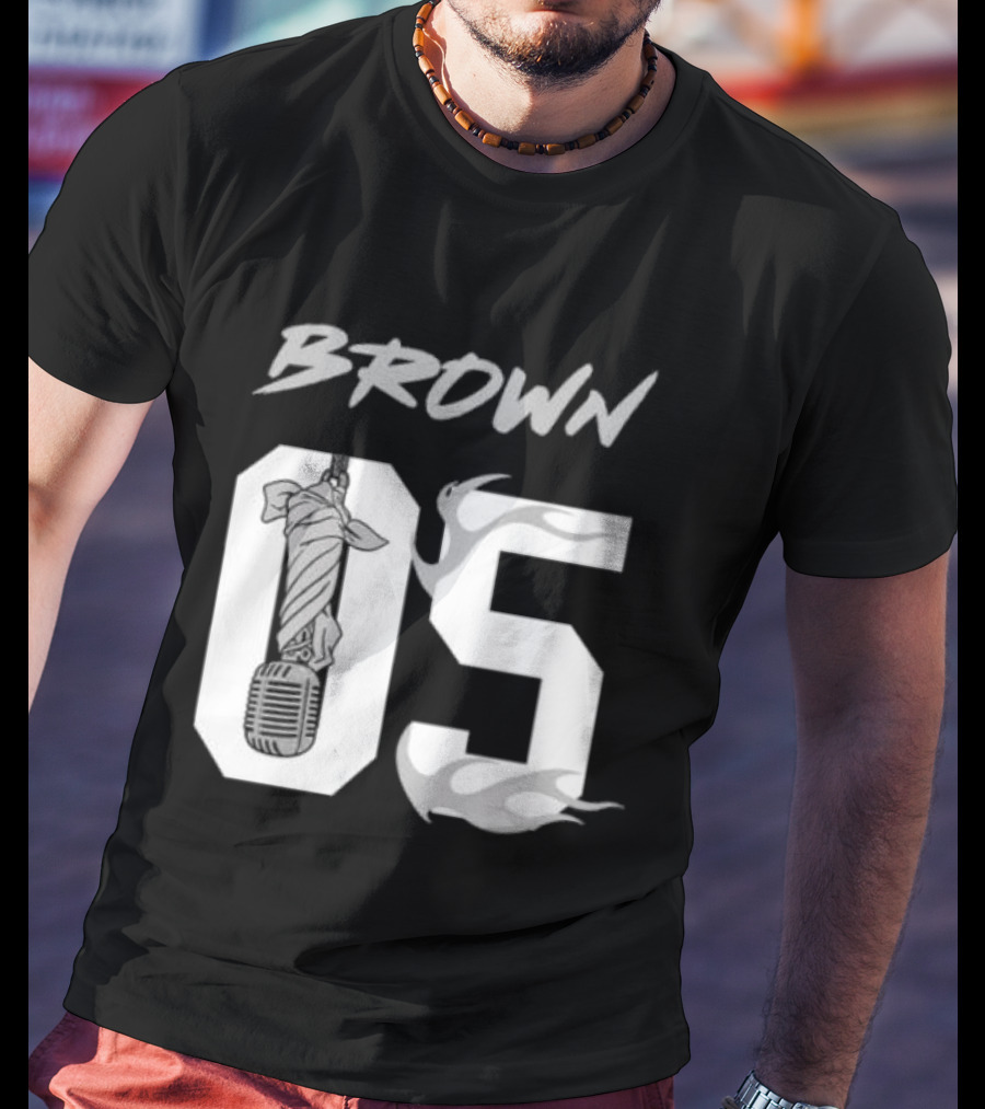 Las Vegas Raiders Chris Brown 2026 The R&R Tour 05 Flame T-Shirt