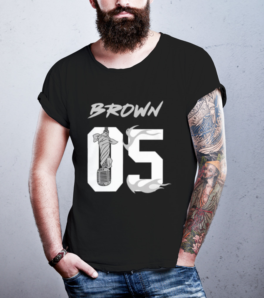Las Vegas Raiders Chris Brown 2026 The R&R Tour 05 Flame T-Shirt
