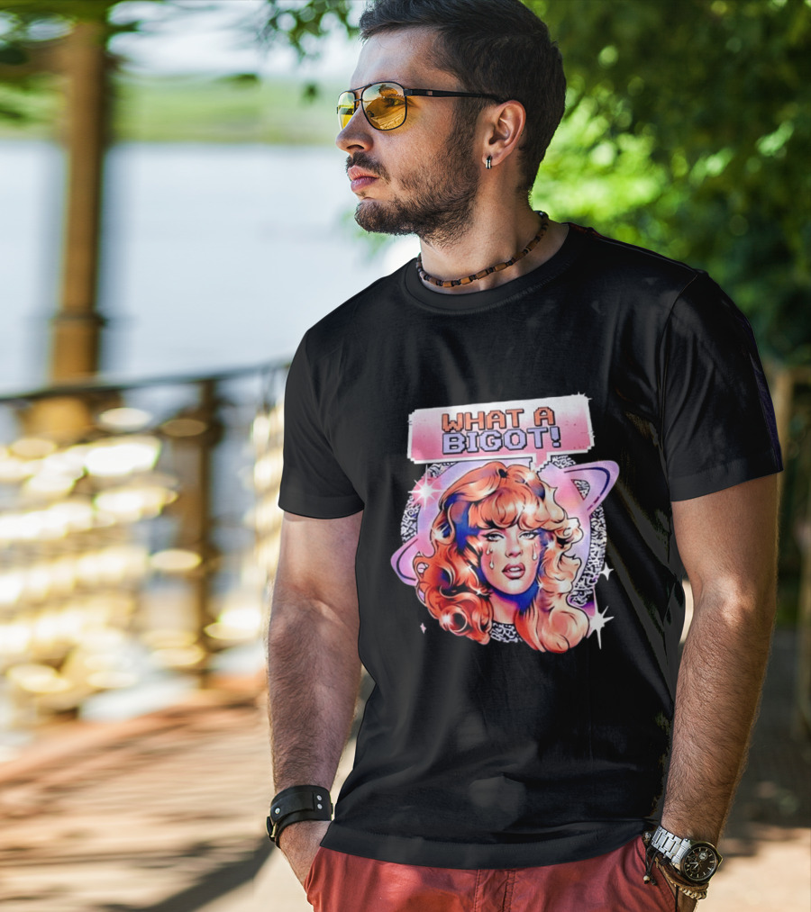 Natasha Lyonne What A Bigot Retro Comic T-Shirt