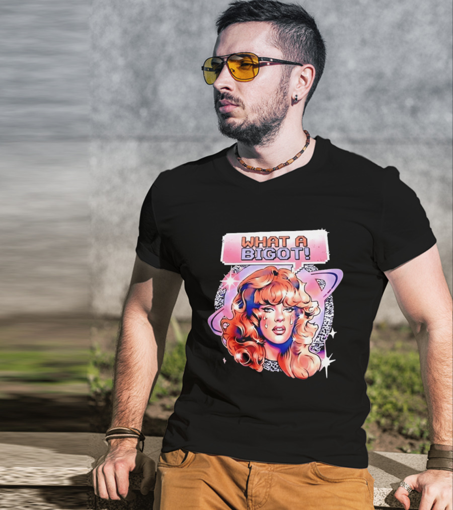 Natasha Lyonne What A Bigot Retro Comic T-Shirt