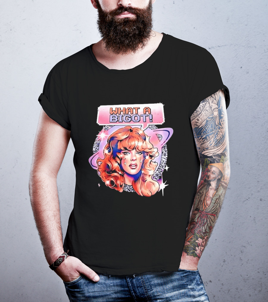 Natasha Lyonne What A Bigot Retro Comic T-Shirt