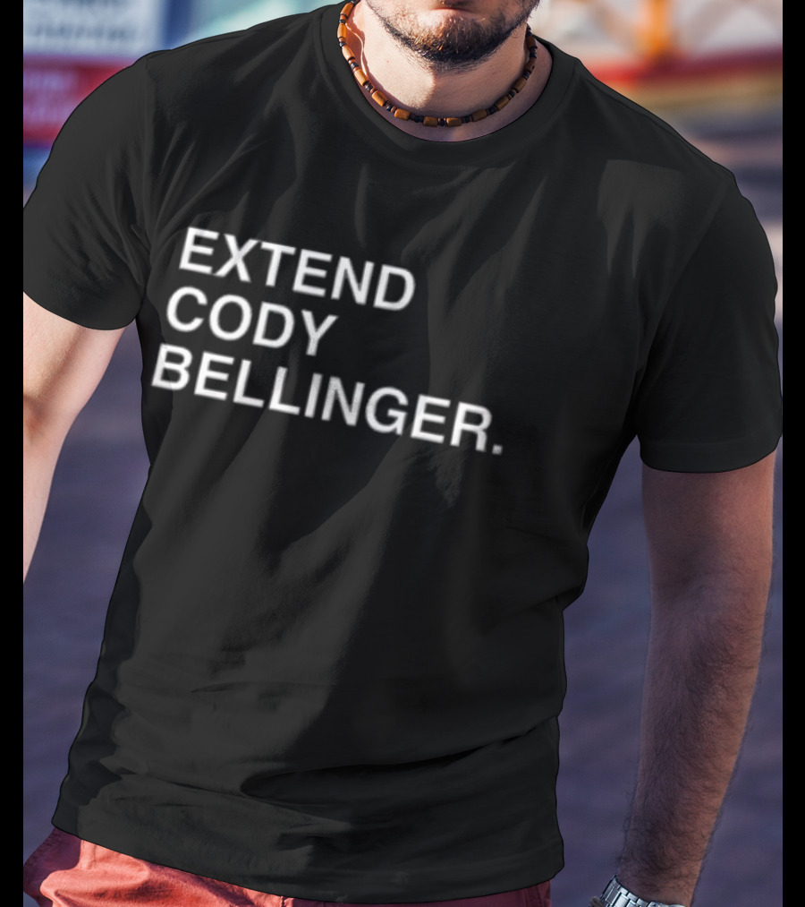 Extend Cody Bellinger Chicago Cubs Fan Message T-Shirt