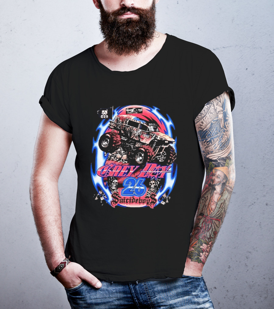 Suicideboys Grey Day 26 Monster Truck Thy Will Be Done G59 T-Shirt