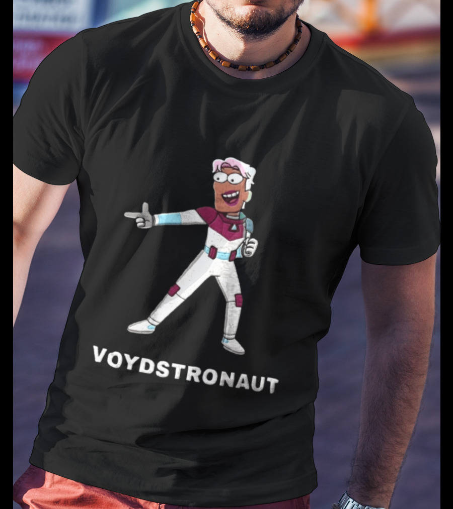 Voydstronaut Cartoon Character With Spacesuit Costume For The Incredibles Fans T-Shirt