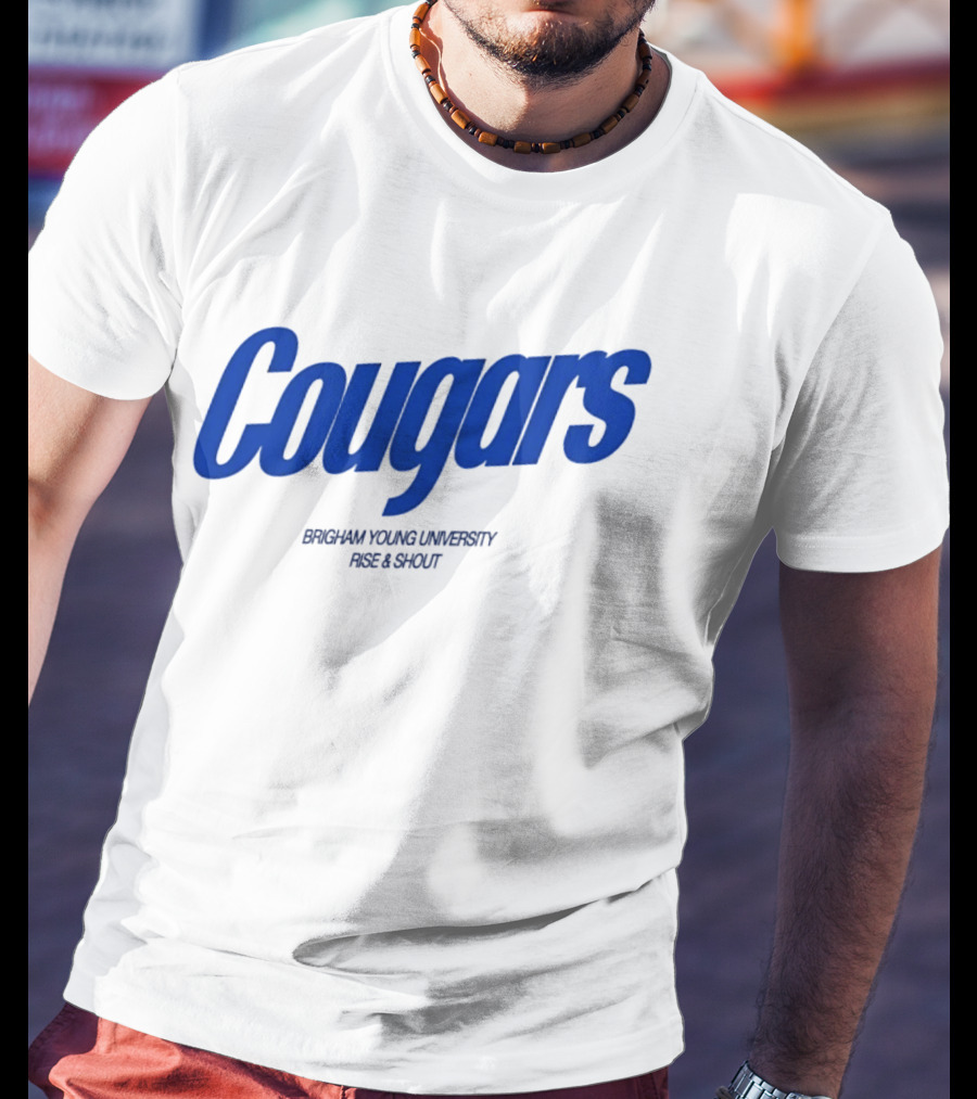 Brigham Young University Cougars Rise Shout T-Shirt