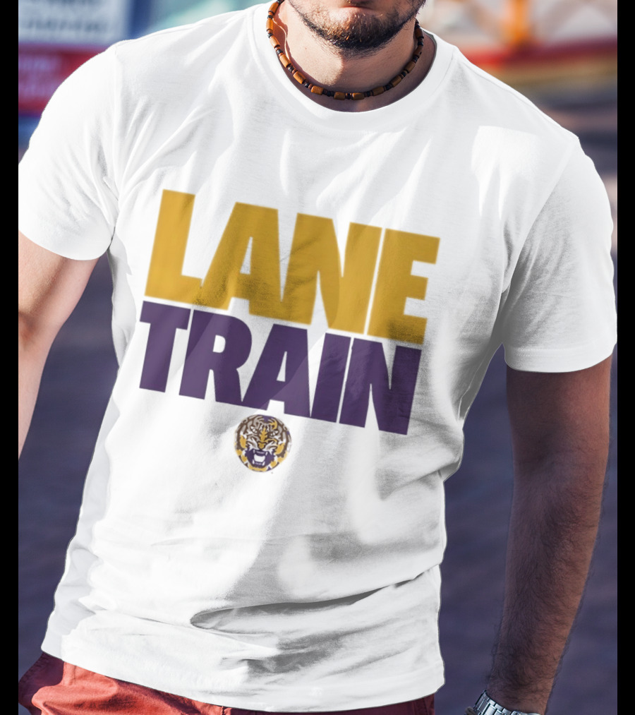 Lane Train LSU Tigers Football SEC Fan Gear T-Shirt