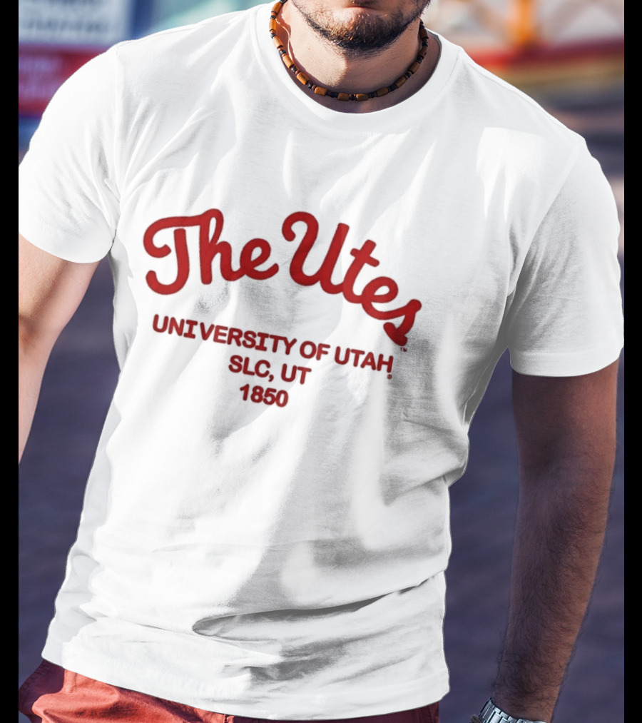 The Utes University Of Utah SLC UT 1850 T-Shirt
