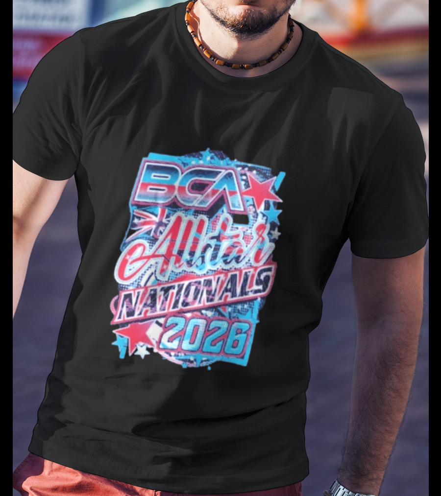 BCA Allstar Nationals 2026 Union Jack Stars T-Shirt