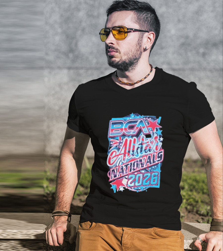 BCA Allstar Nationals 2026 Union Jack Stars T-Shirt