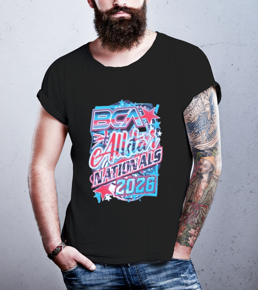 BCA Allstar Nationals 2026 Union Jack Stars T-Shirt