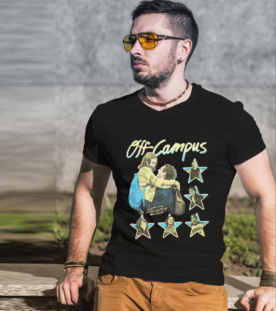 Off Campus Elle Kennedy Love Was Never Part Of The Deal Romance Book Characters T-Shirt