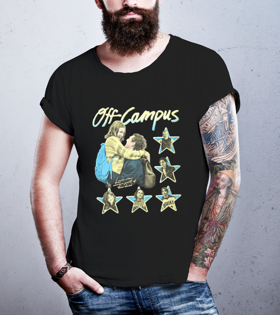 Off Campus Elle Kennedy Love Was Never Part Of The Deal Romance Book Characters T-Shirt