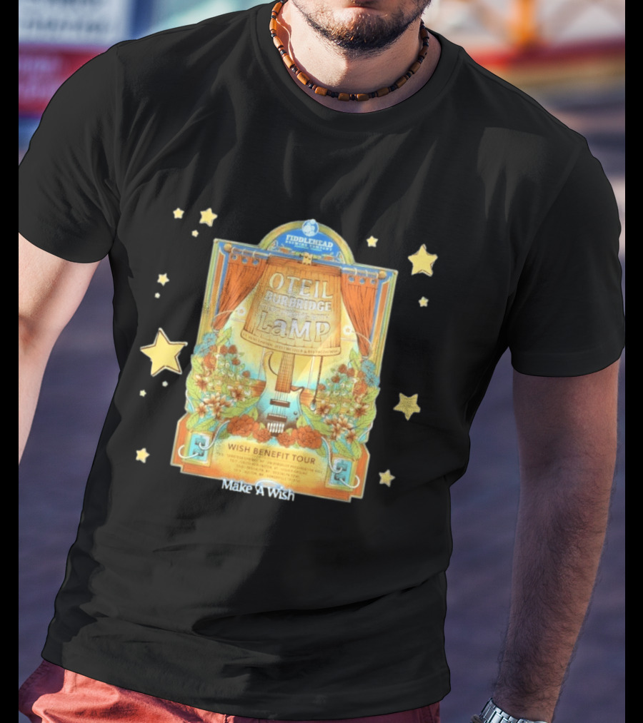 Oteil Burbridge LaMP Wish Benefit Tour Make A Wish Foundation Fiddlehead Brewing Company T-Shirt