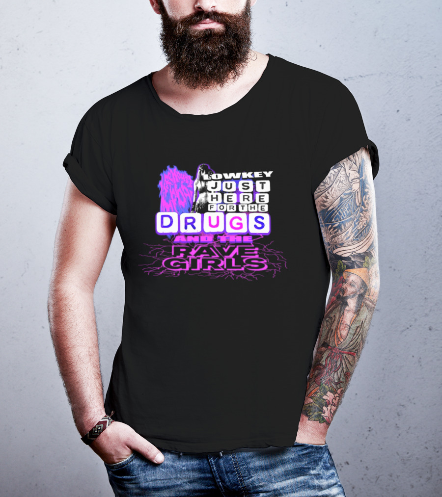 Lowkey Firehouse 666 Drugs Anti Life Rave Girls T-Shirt