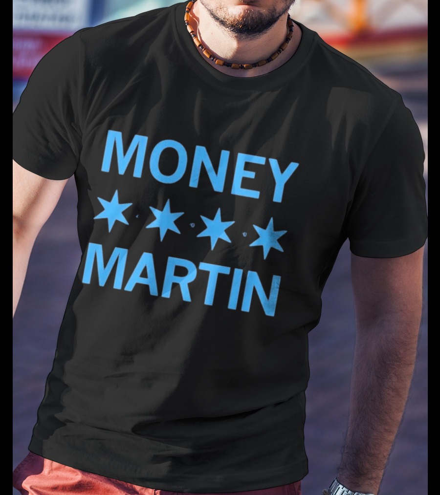 Money Martin Stars Chicago Sky T-Shirt