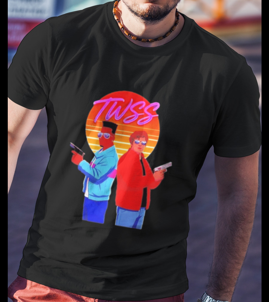 TWSS Will Jamal Retro Sunset Duo T-Shirt
