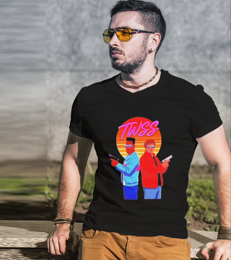 TWSS Will Jamal Retro Sunset Duo T-Shirt