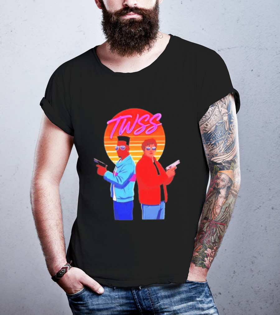 TWSS Will Jamal Retro Sunset Duo T-Shirt
